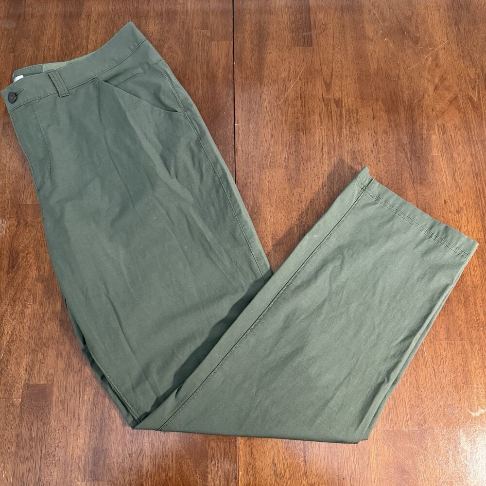 Marmot 4th and E Pants‎ Olive Green Hiking Outdoor Stretch Men's Size 38x32